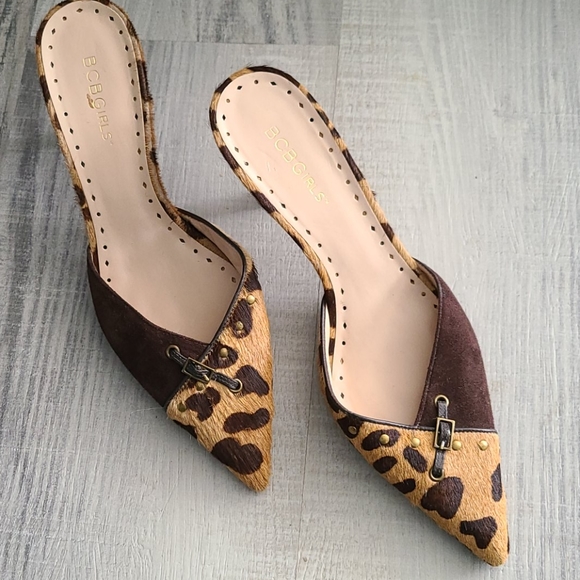 BCBGirls Shoes - BCBGirls Animal Print HEEL